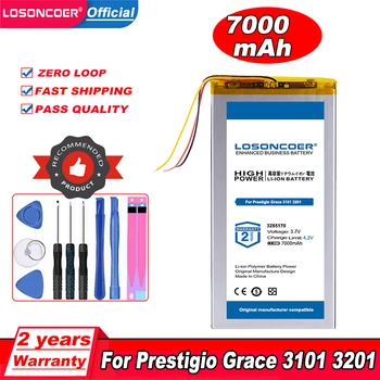 3 Linha de 7000mAh Bateria do LI-polímero De Prestigio Graça 3101 3201 4G 8 Polegadas a 9 Alldocube Bateria