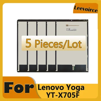 5 PCS YT-X705 Para o Lenovo YOGA Guia P10 Guia 5 10 Mais X705L X705F X705N Tela de Toque do LCD Display Digitalizador Assembly Completo Substituir