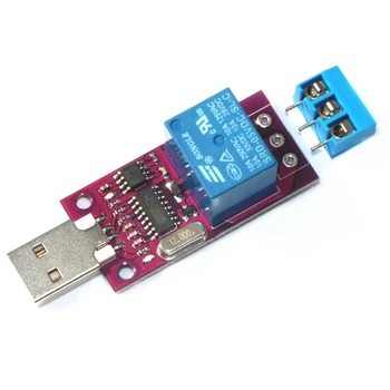 CH340 CH340G 5V USB Inteligente Interruptor de Controle da Placa de Relé de Atraso Microcontrolador Programadores USB Para Módulo TTL Para Computador