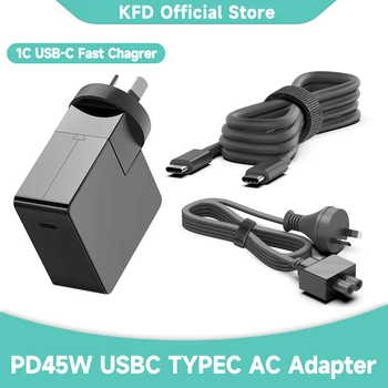 GaN PD65W Carregador USB-C TYPEC de Carregamento Rápido de Parede de Carga para o MacBook Pro/Air iPad, iPhone, Huawei, Lenovo, Asus, Dell Carregador Portátil