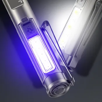 Lanterna elétrica UV Micro Lâmpada Precisa Multifuncional Iluminação Exterior Médico