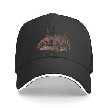 Novo Log Cabin, Boné Trucker Hat Streetwear Elegante das Mulheres de Chapéus dos Homens