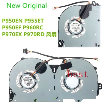 Novo Original Ventilador de Resfriamento do Cooler PARA Clevo P950EN P955RT3/ET1/ET3 P960RN/RF/RD /RC P970RN /RF /RD /RC BS5205HS-U3Z