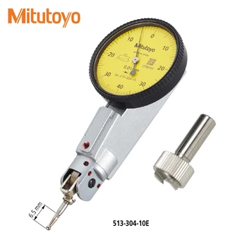 Original Mitutoyo Universdl Tipo de manómetro de teste 513-304-10E/513-304-10T alavanca comparador de 0-0.8 0-40-0 0,01 mm