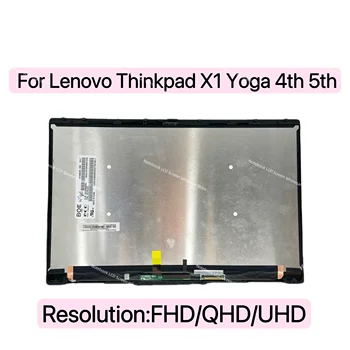 Para Lenovo Thinkpad X1 Yoga 4ª 5ª Geração 2019 2020 LCD de Substituição do conjunto do Visor de Tela de Toque do Portátil