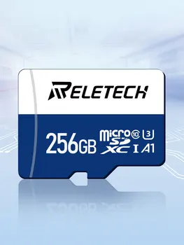 Reletech Cartão Micro SD TF Cartão de Class10 Cartão de Memória 32/64/128/256G de Alta Velocidade de Gravação Super Compatibilidade Câmera do Telefone Meomory Cartão
