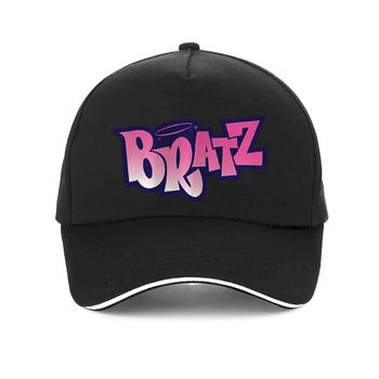 Verão Bratz Letra Imprimir cap Mulheres Gráfico boné de Beisebol Casual Harajuku pop Kawaii hip hop chapéu de gorras
