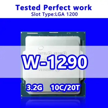 Xeon W-1290 Processador de 10C/20T 20M Cache 3.20 GHz CPU SRH94 FCLGA1200 para Estação de trabalho Desktop Motherboard W480 Chipsets