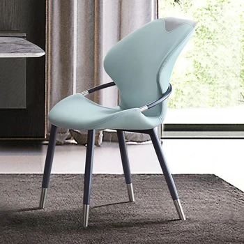 Casa Minimalista Nova Luz De Luxo Confortável Designer Cadeira De Jantar Chá Com Leite Loja Cadeira De Lazer Chá De Cadeira De Mestre Cadeira